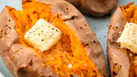 Best Baked Sweet Potato Recipe How To Bake Whole Sweet Potatoes In Oven