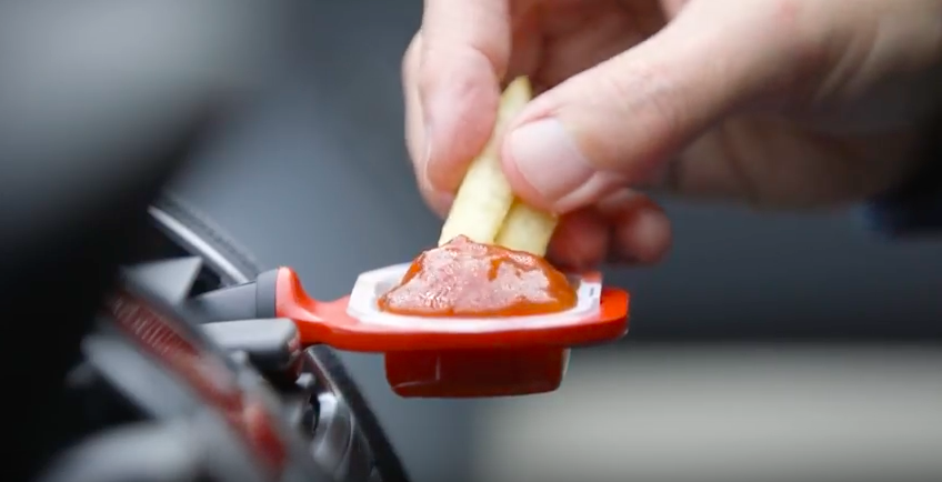 Every Fast Food Fan Needs A DipClip In Their Car