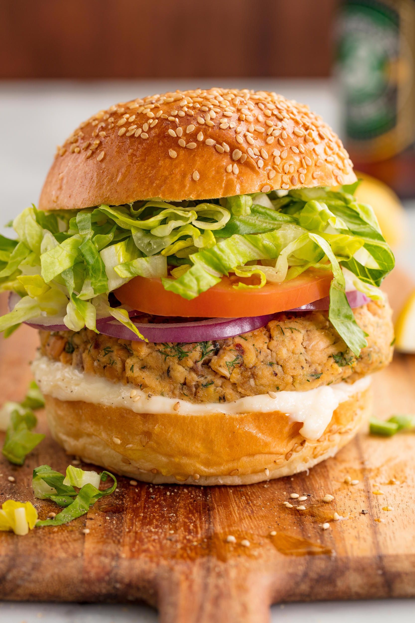 Salmon Burgers (made with canned salmon!) « Clean & Delicious