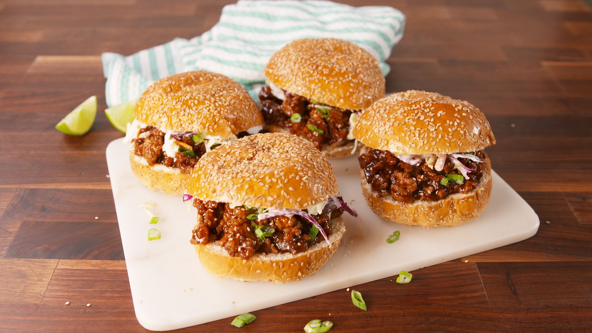 Best Asian Sloppy Joe Recipe - How to Make Asian Sloppy Joes