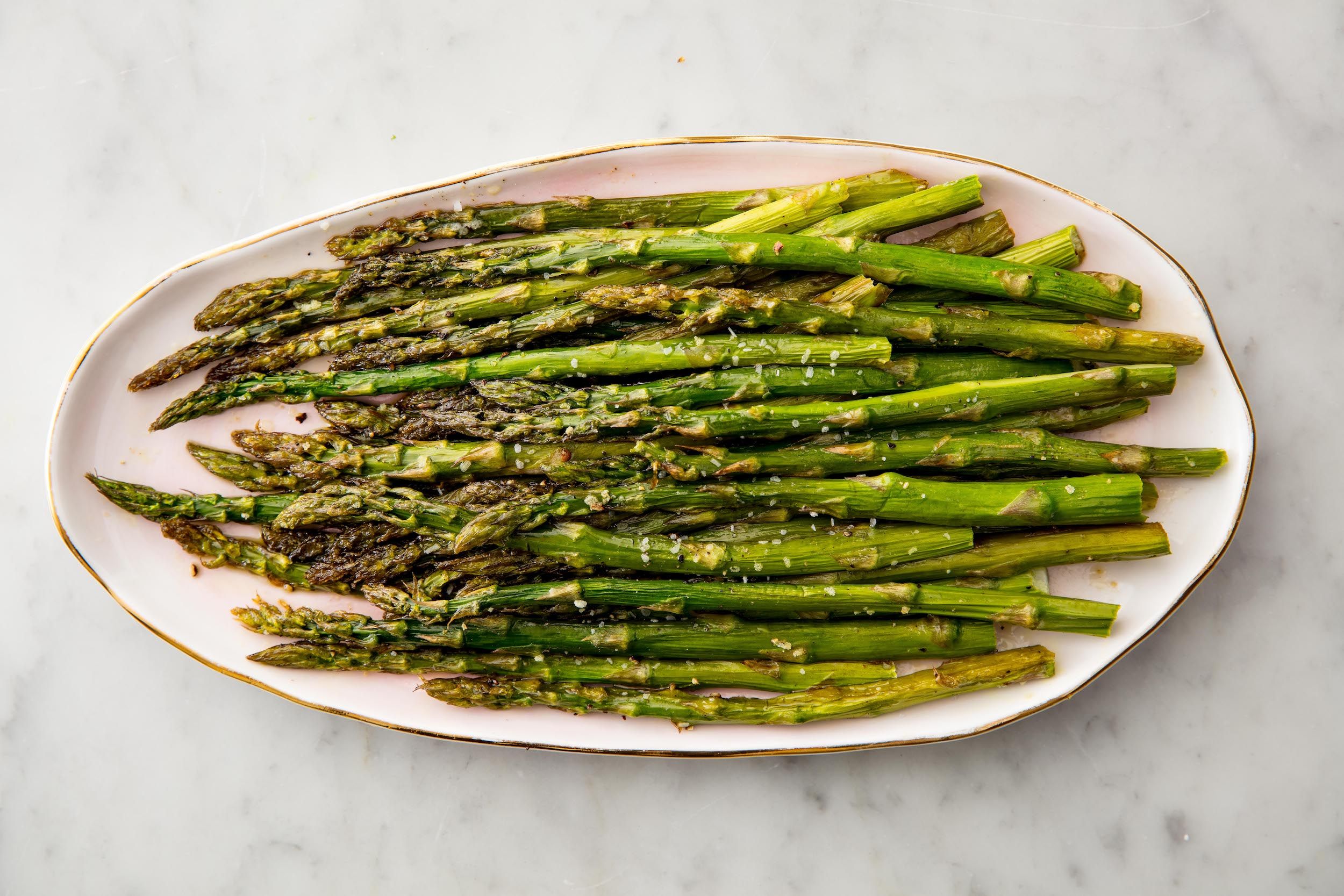 temperature for oven roasted asparagus