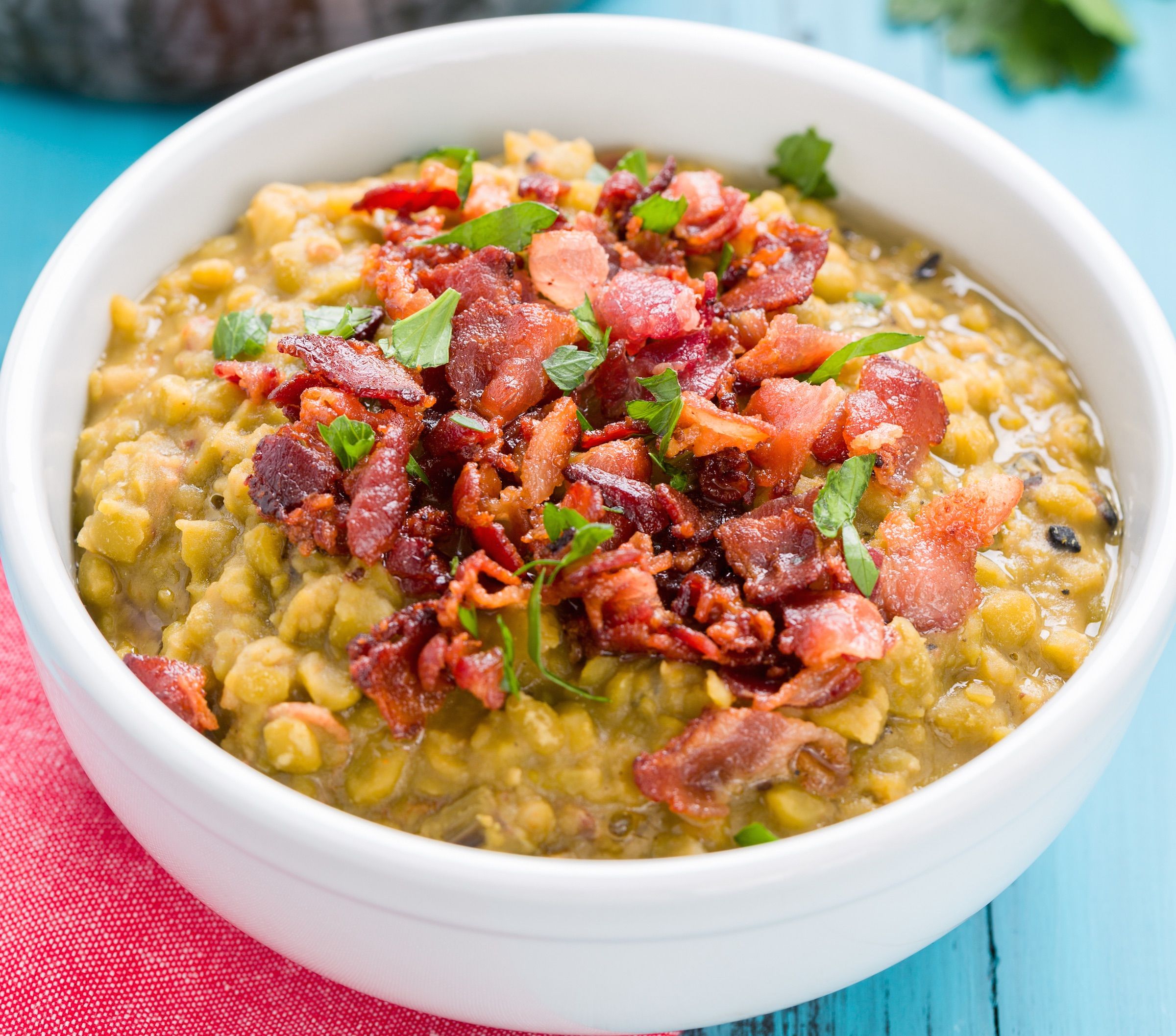 Hearty Split Pea Soup With Bacon Recipe - NYT Cooking