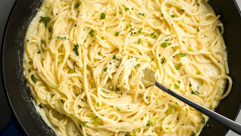 preview for Creamy Three-Cheese Spaghetti