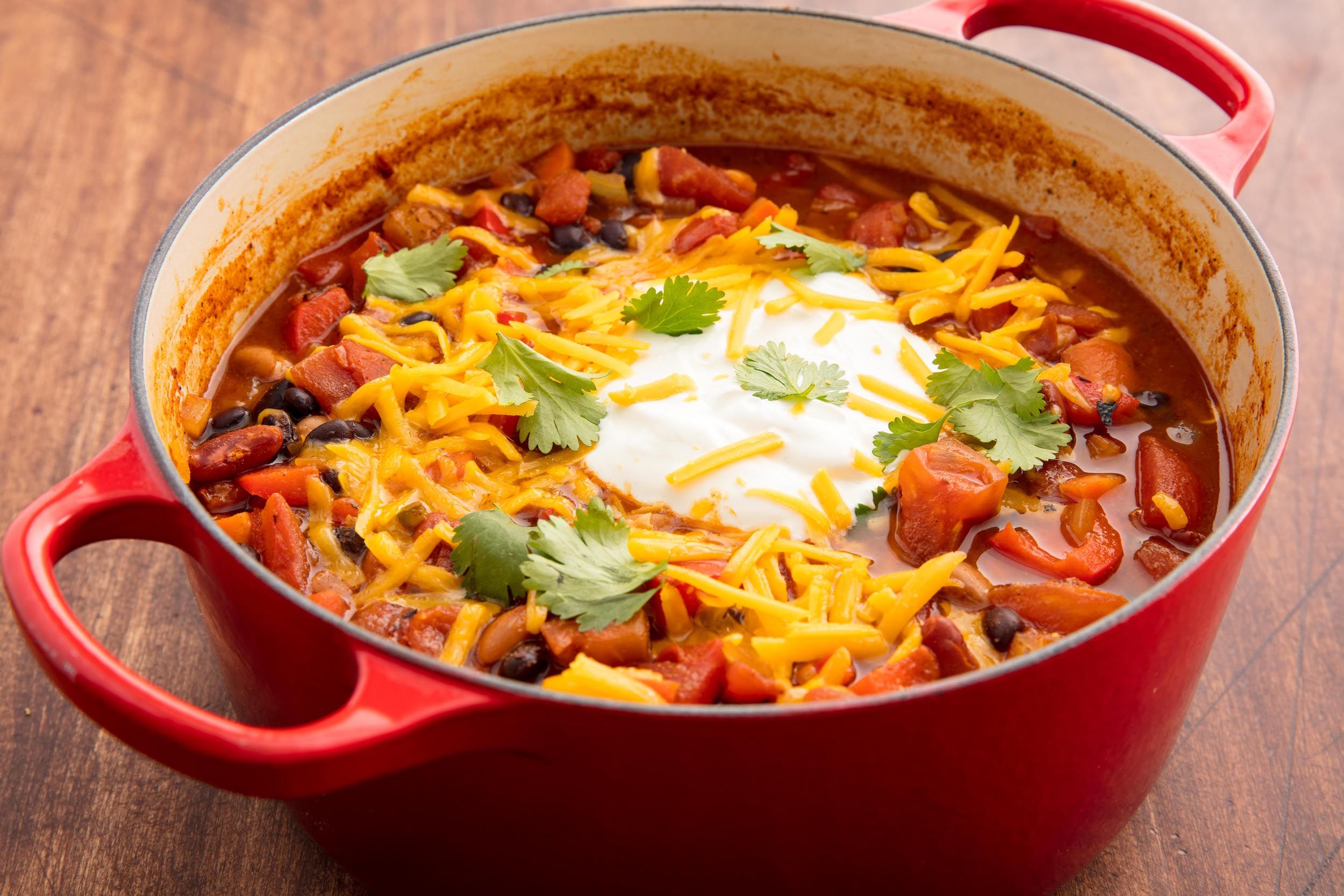 vegetable chili recipe