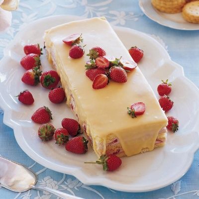 Raspberry Mousse Cake Recipe