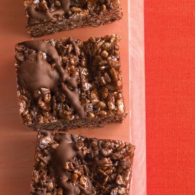 Crispy Chocolate-Marshmallow Treats Recipe