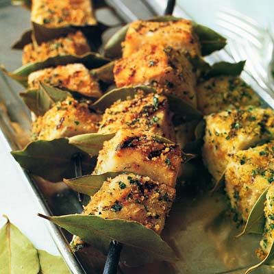 Marinated clearance swordfish kabobs