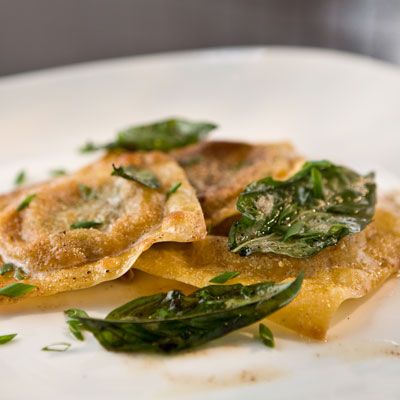 Ming Tsai s Sweet Potato Ravioli with Basil Brown Butter