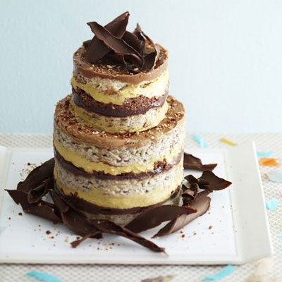 Chocolate Banana Birthday Cake - Moore or Less Cooking