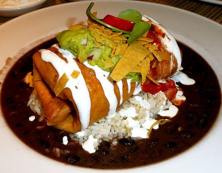 The chimichanga in Mexican cuisine - Gastronomic Information