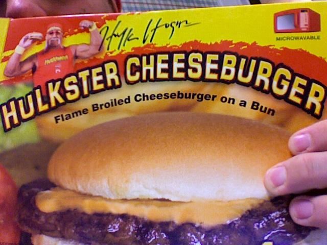 Hulk hogan discount cheeseburger