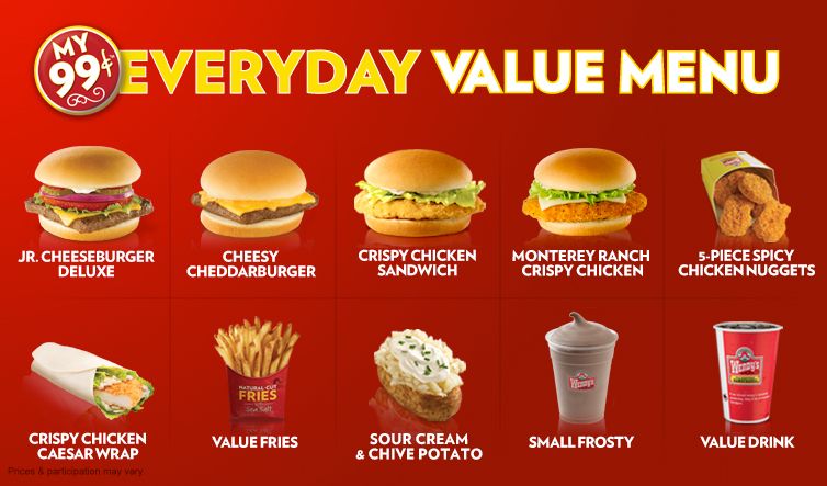 Value meal discounts