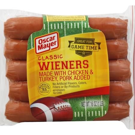 Kraft Oscar Mayer Hot Dog Wieners Case