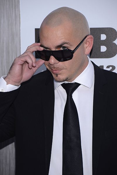 pitbull rapper with sunglasses