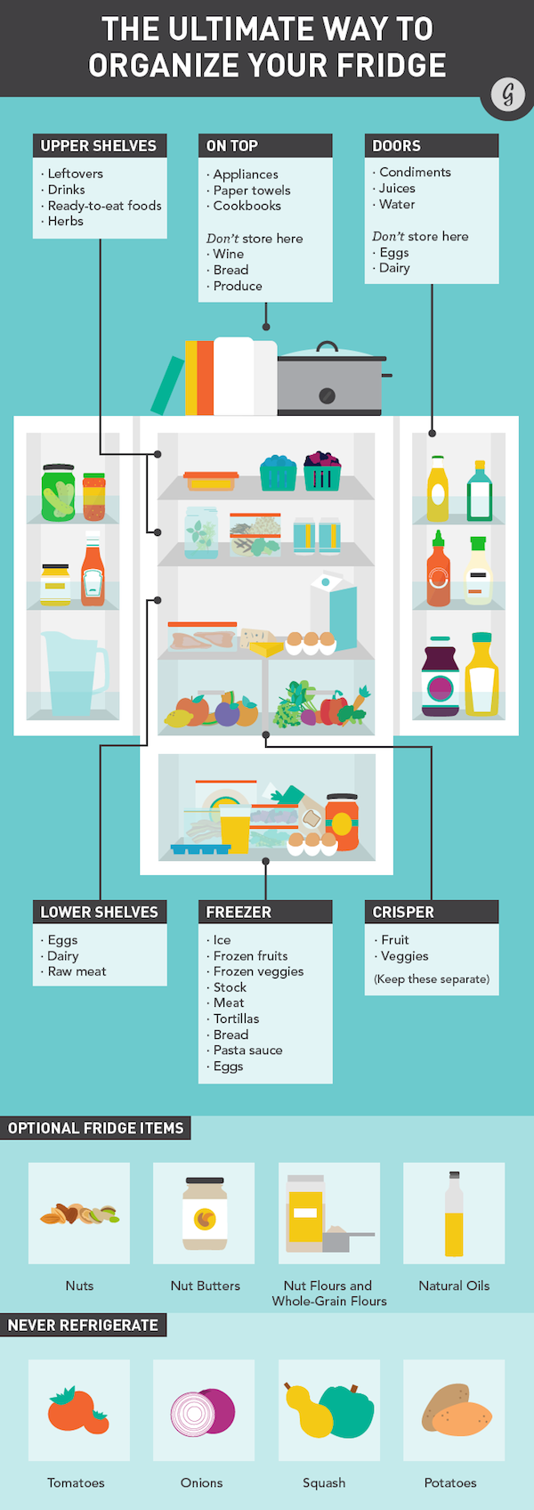 A Complete Guide to Storing Food in the Fridge