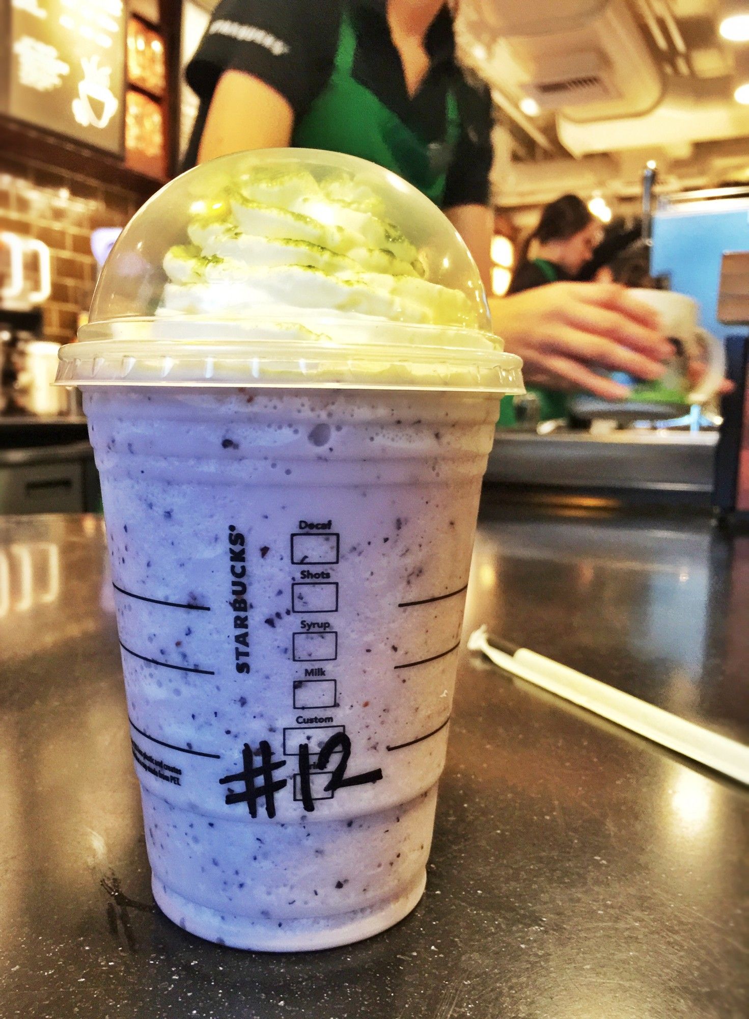 Starbucks Offers Super Bowl Seahawks Frappuccino