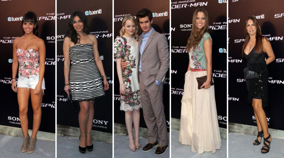 The Amazing Spider-Man Photocall (Elenco de El Asombroso Hombre-Araña) 