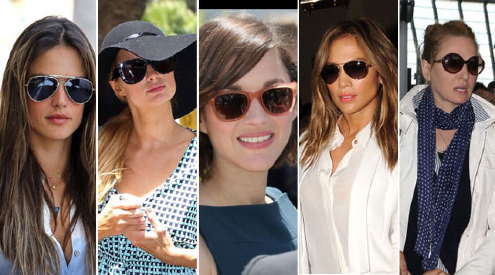 Las gafas de sol de las celebrities