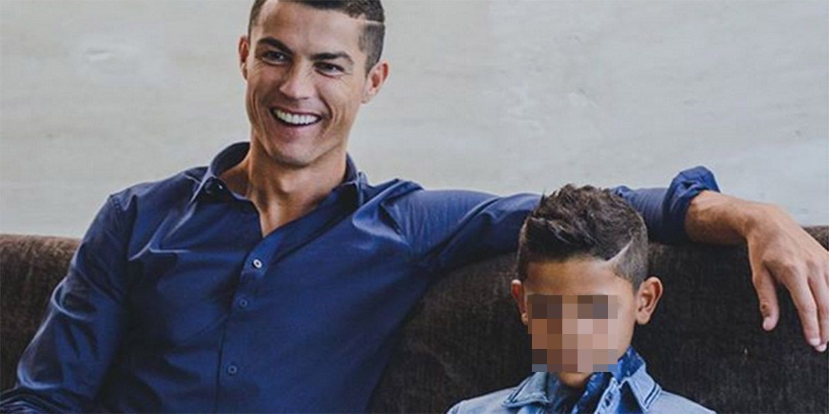 Cristiano Ronaldo Junior sigue los pasos de su padre