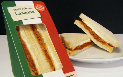 Tesco launches limited 'Lasandwich'