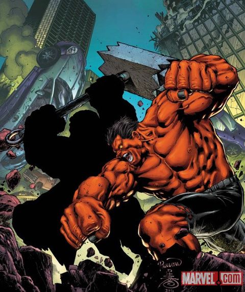 Fear Itself' confronts Red Hulk