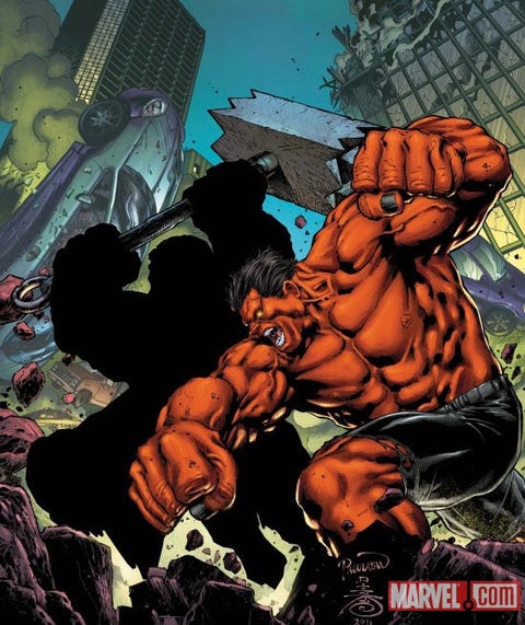Fear Itself' confronts Red Hulk Fear Itself' confronts Red Hulk