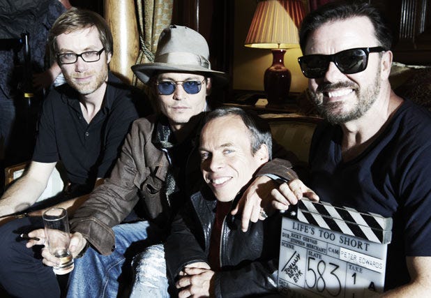 Idiot Abroad, Ricky Gervais Show to end