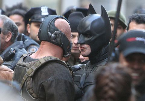 Tom Hardy's Bane 'a match for Batman'