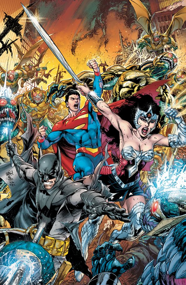 DC unveils 'Earth 2' #1 variant cover