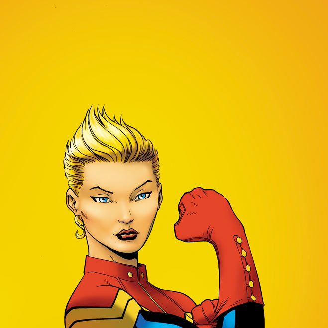Carol Danvers becomes Captain Marvel