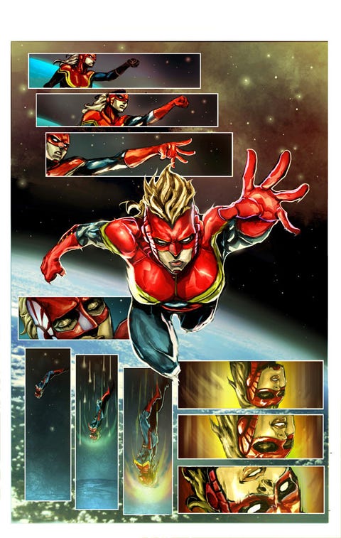Captain Marvel' writer unsure of future Captain Marvel' writer unsure of future