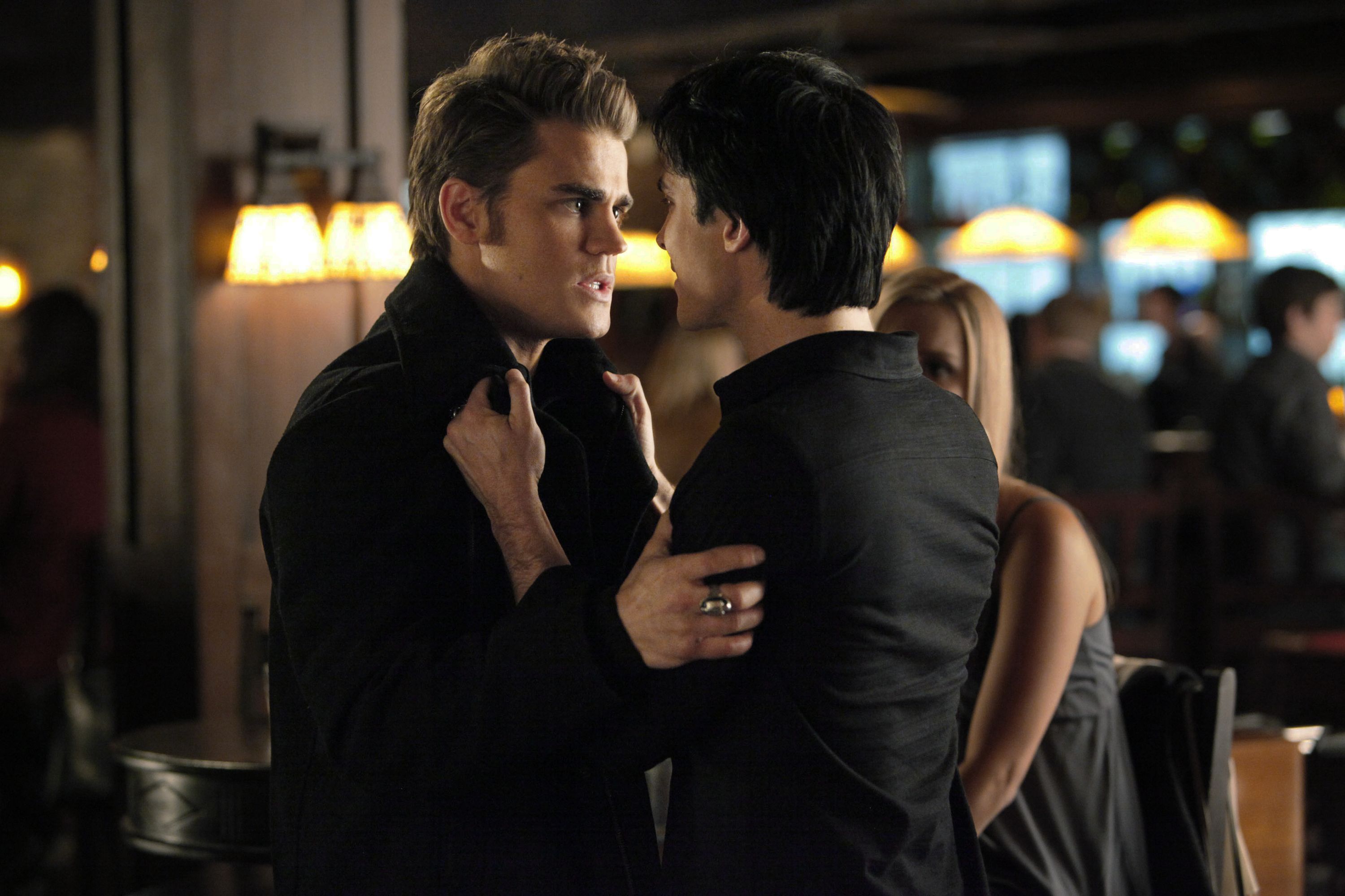 Vampire Diaries Star On Damon Stefan