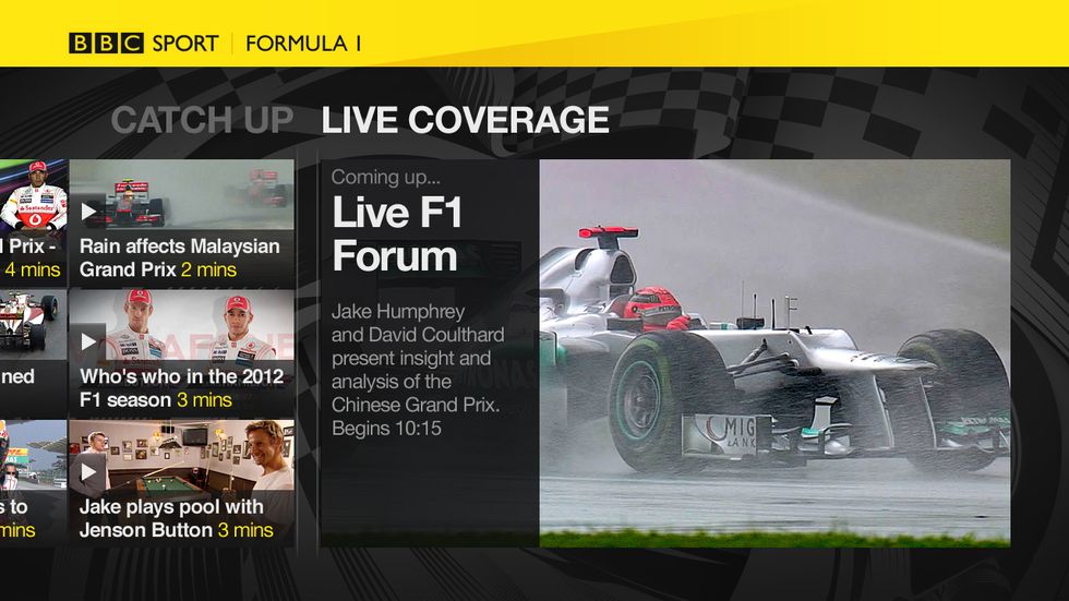 Formula 1 - BBC Sport