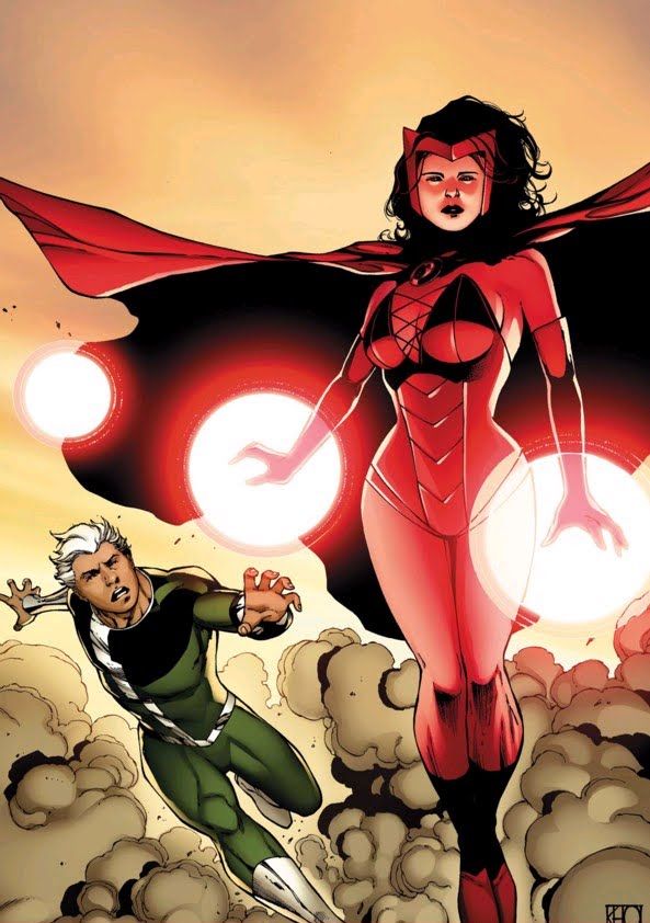 New Scarlet Witch and Quicksilver Concept Art Revealed