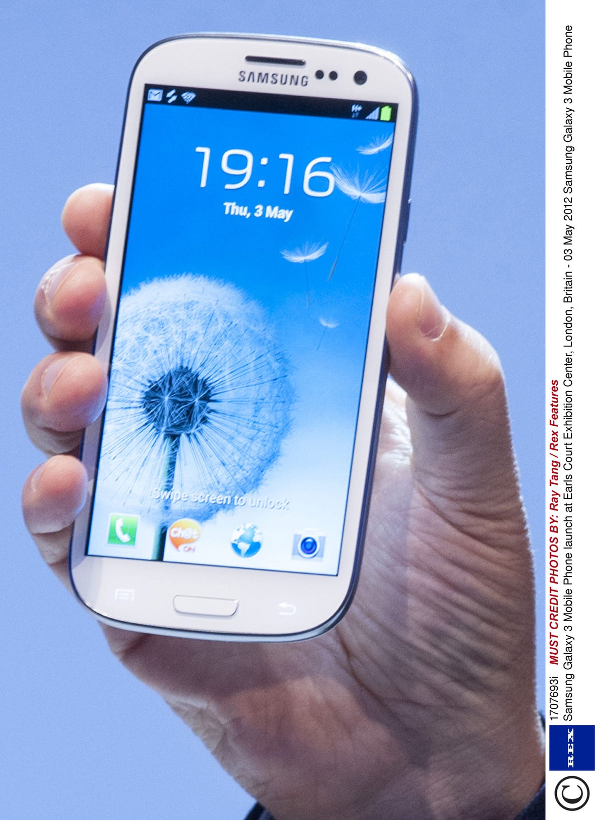Samsung Galaxy S3 smartphone unveiled