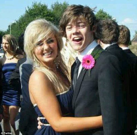 One Direction S Harry Styles Prom Pics