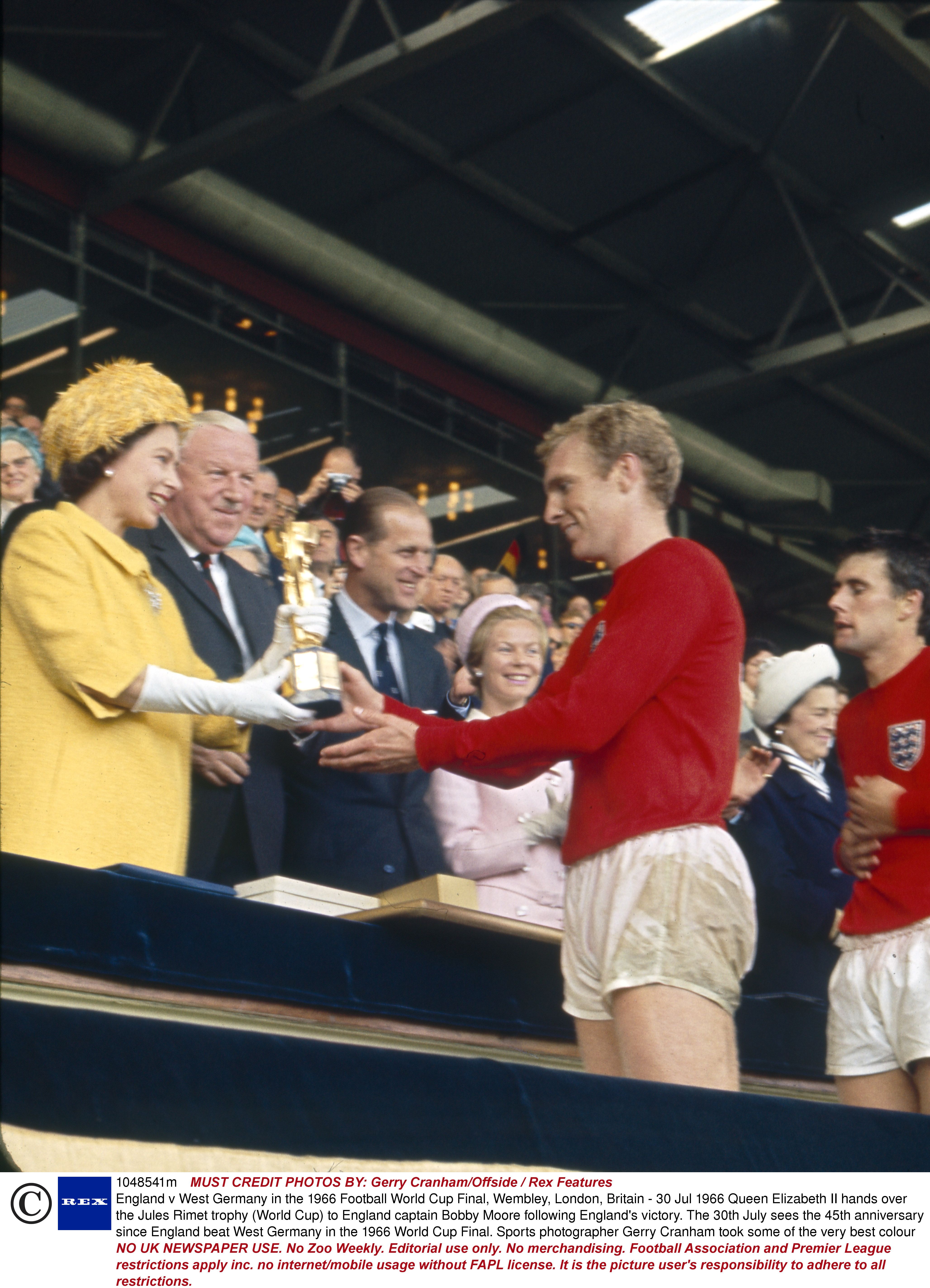 Watch Englands 1966 World Cup win live