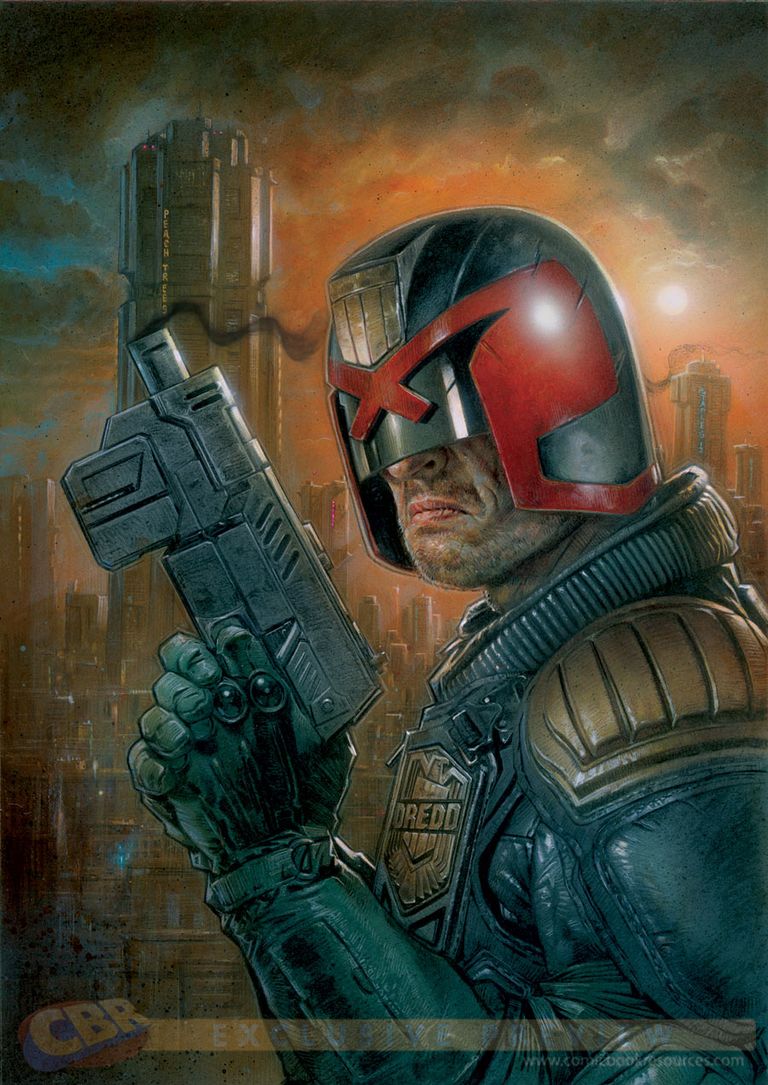 Judge Dredd becoming a TV show