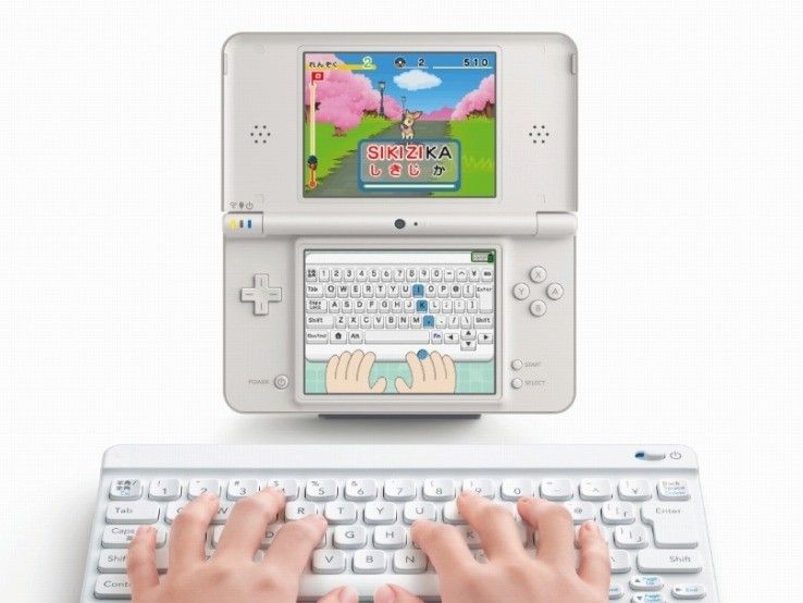 New Pokemon DS typing game info, first keyboard pictures - Vooks