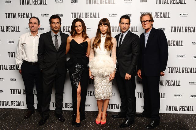 Beckinsale Biel Total Recall Premiere Pics