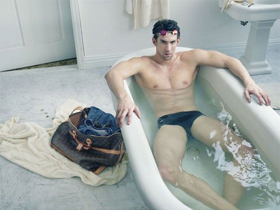 Phelps stars in new Louis Vuitton campaign