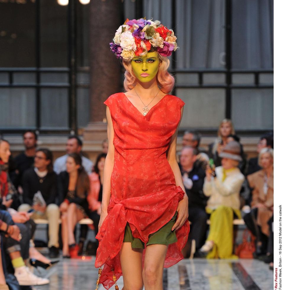 The Vivienne Westwood Red Label Spring-Summer 2013 Show at London Fashion  Week 