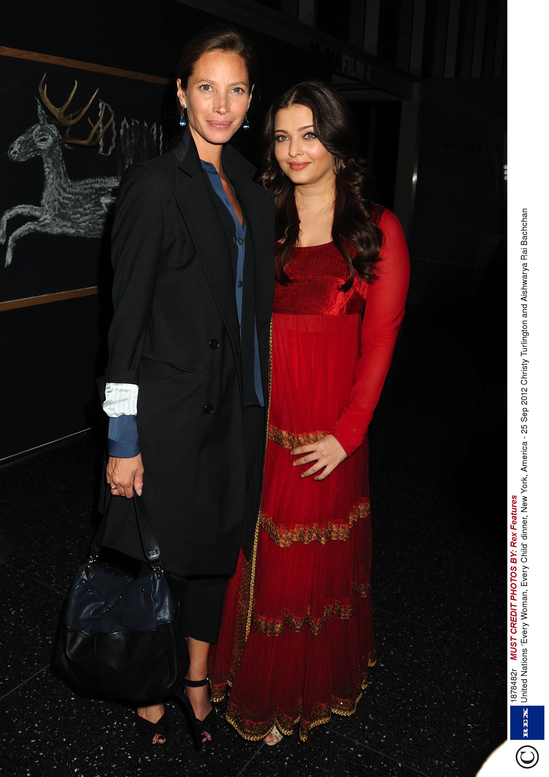 Aishwarya, Turlington at UN event: Picture