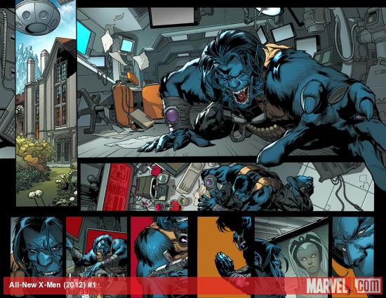 All New X Men Beast Mutates In Preview