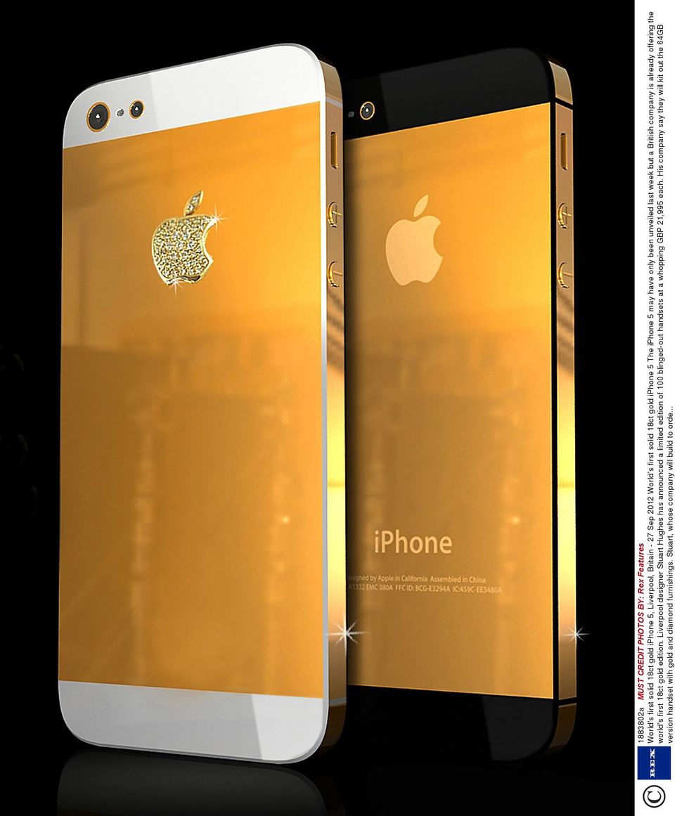 apple iphone 5s gold color
