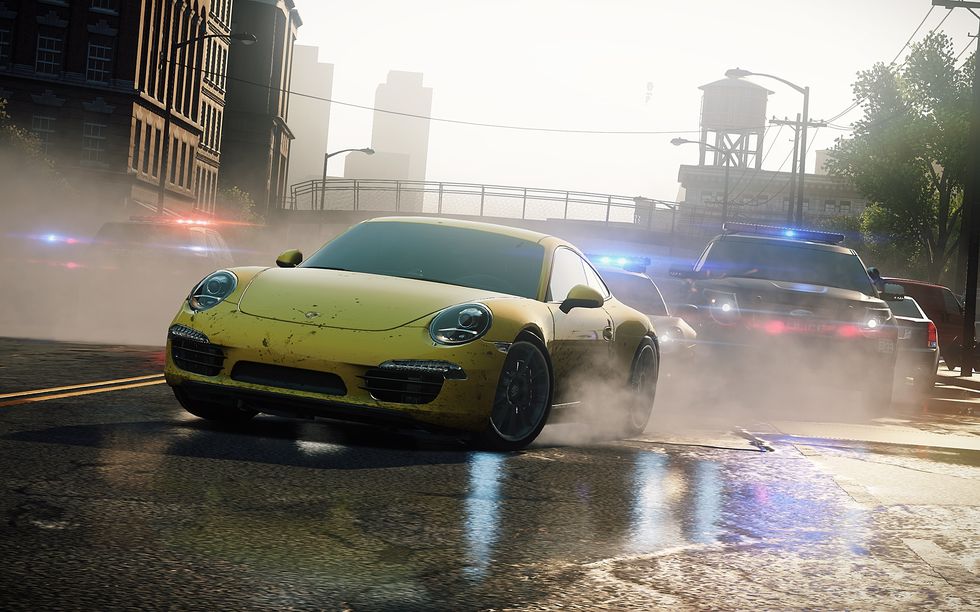 2012 Porsche 911 Carrera in NFS: The Run Video Game - Web Exclusive