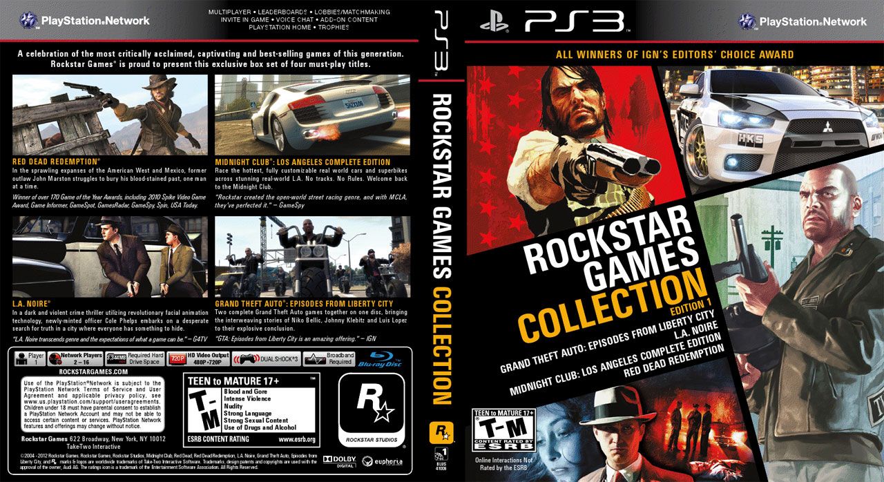 Rockstar Games Collection listed online