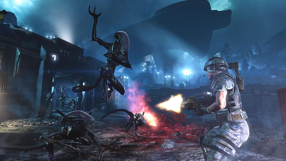 aliens colonial marines keeps launching