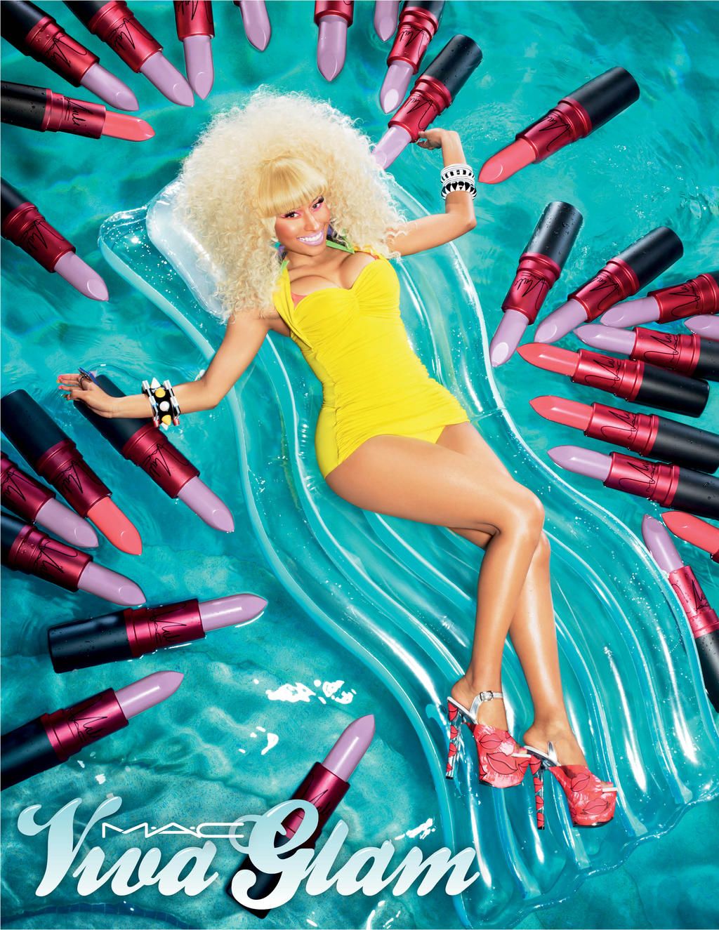 Nicki in MAC ad campaign