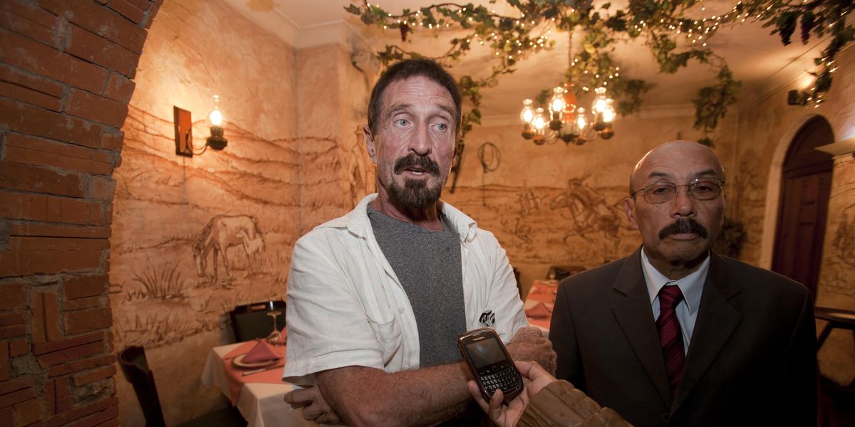 John Mcafee Saga Recounted In Animation